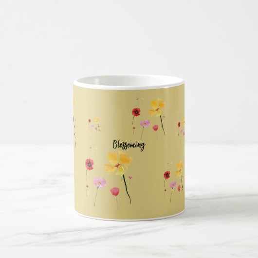 Blühen Kaffeetasse (Mittel)