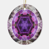 Blühen Keramik Ornament (Links)