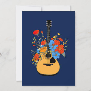 Blühen Melody Einladung