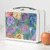 blühen metall brotdose (Beispiel)