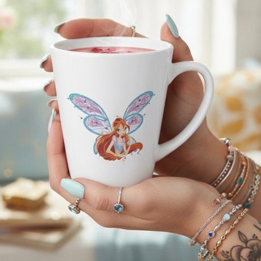 Blühen Milchtasse