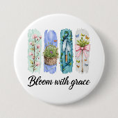 Blühen mit Grace Garden Button (Vorderseite)