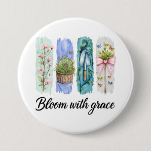 Blühen mit Grace Garden Button