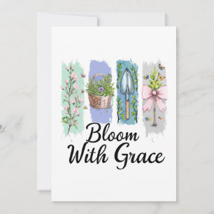 Blühen mit Grace Garden Einladung