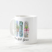 Blühen mit Grace Garden Kaffeetasse (Vorderseite Links)
