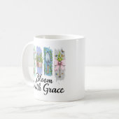 Blühen mit Grace Garden Kaffeetasse (Vorderseite Links)