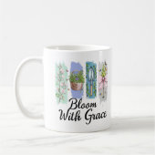 Blühen mit Grace Garden Kaffeetasse (Links)