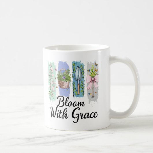 Blühen mit Grace Garden Kaffeetasse (Rechts)