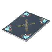 Blühen mit jedem Notizblock (Rotiert)