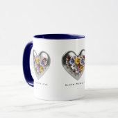 Blühen mit Liebe Tasse (Vorderseite Links)