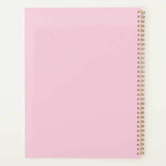 Blühen Planer (Rückseite)