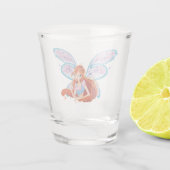 Blühen Schnapsglas (Rückseite)