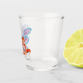 Blühen Schnapsglas (Rechts)