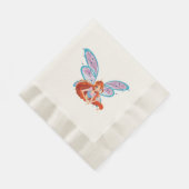 Blühen Serviette (Ecke)