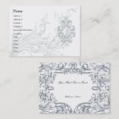 Blühen Sie Geschäft/Visitenkarte-Schablone Visitenkarte (Vorne/Hinten)