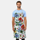 Blühen Sie Kühn – Florale Schürze (Getragen)