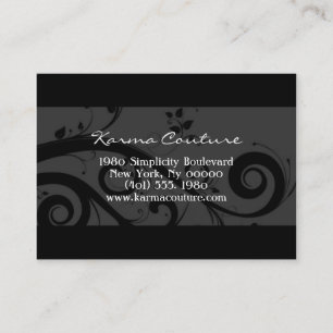 blühen Sie Visitenkarte