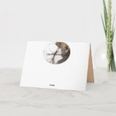 Blühen Sie, wo Sie gepflanzte Karte (Rückseite)