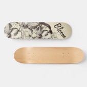 Blühen Skateboard (Horizontal)