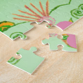Blühen Stück für Stück Puzzle (Seite)