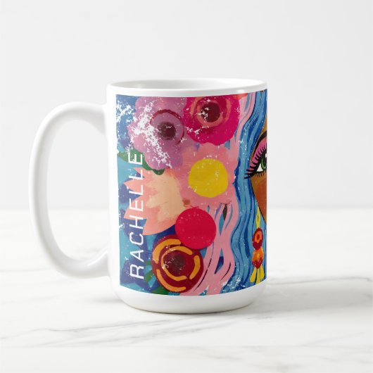 Blühen unter der Sonne Kaffeetasse (Links)