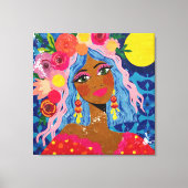 Blühen unter der Sonne Leinwanddruck (Vorderseite)