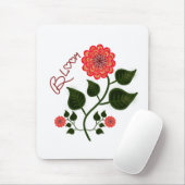 "Blühen" Volkskunst Blumeninspiration Mousepad (Mit Mouse)
