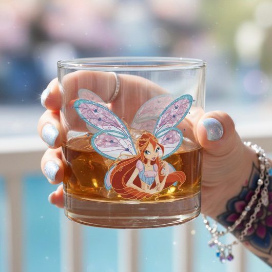 Blühen Whiskyglas