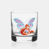 Blühen Whiskyglas (Vorderseite)