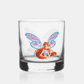 Blühen Whiskyglas (Rückseite)