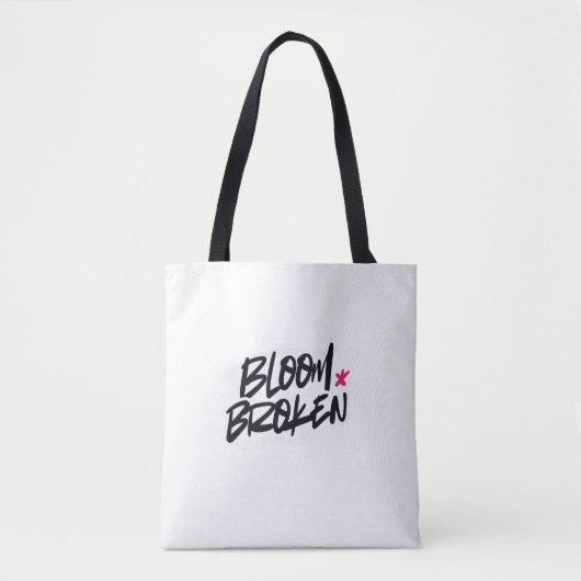 BLÜHEN ZERBROCHEN TASCHE (Vorderseite)