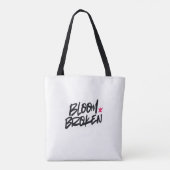 BLÜHEN ZERBROCHEN TASCHE (Rückseite)