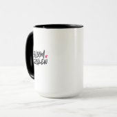 BLÜHEN ZERBROCHEN TASSE (Vorderseite Links)