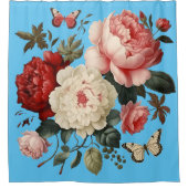 blühend duschvorhang (Vorderseite)