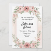 blühend einladung (Vorderseite)