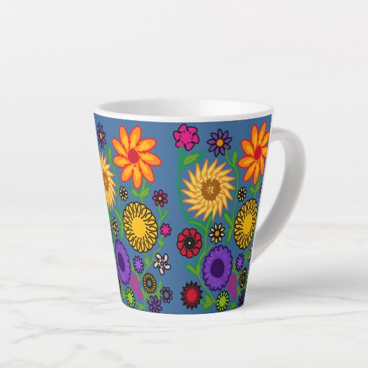 blühend milchtasse (Rechte Ecke)