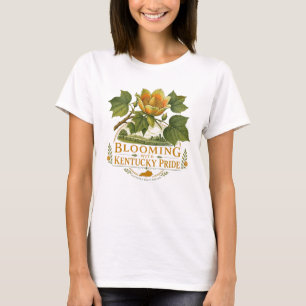 Blühend mit regionalem Stolz T-Shirt