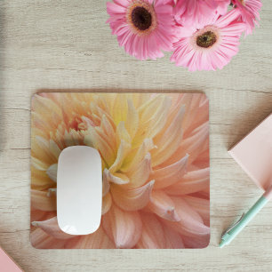 Blühend rosa Dahlia Blütenblume Mousepad
