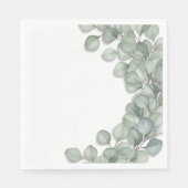 blühend serviette (Vorderseite)