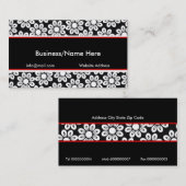 Blühend Visitenkarten Visitenkarte (Vorne/Hinten)