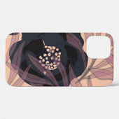 Blühende abstrakte Eleganz, künstlerischer Hinterg Case-Mate iPhone Hülle (Rückseite (Horizontal))