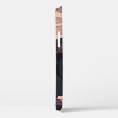 Blühende abstrakte Eleganz, künstlerischer Hinterg Case-Mate iPhone Hülle (Rückseite / Rechts)