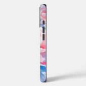 Blühende Abstrakte Wasserfarbenpionie Case-Mate iPhone Hülle (Rückseite / Links)