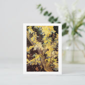Blühende Akacia Branches Vincent van Gogh. Postkarte (Stehend Vorderseite)