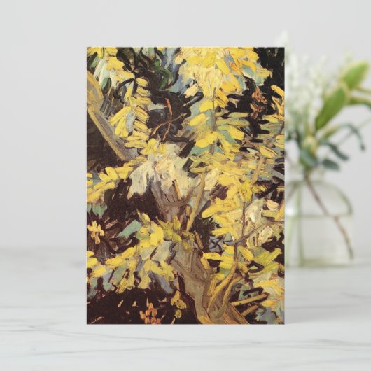 Blühende Akacia Branches von Vincent van Gogh (Stehend Vorderseite)
