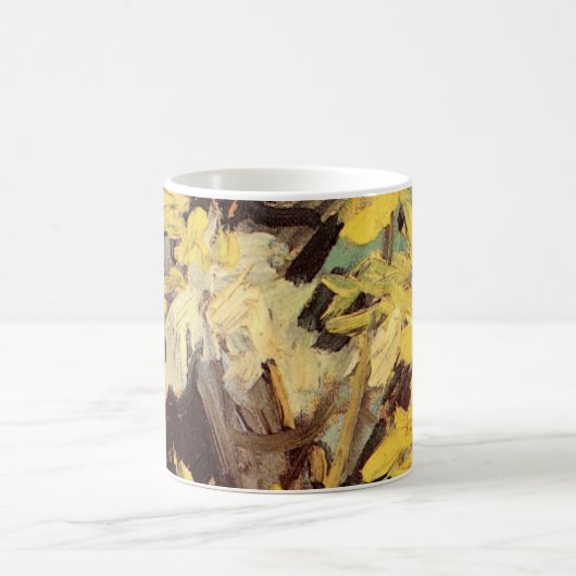 Blühende Akacia Branches von Vincent van Gogh Kaffeetasse (Mittel)
