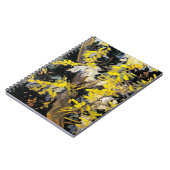 Blühende Akazienzweige (1890) Van Gogh-Spirale Notizblock (Linke Seite)