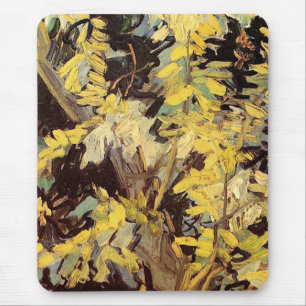 Blühende Akazienzweige Vincent van Gogh. Mousepad