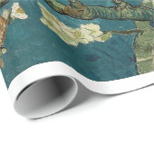 Blühende Almond Tree - Van Gogh Geschenkpapier (Rolleneckpunkt)