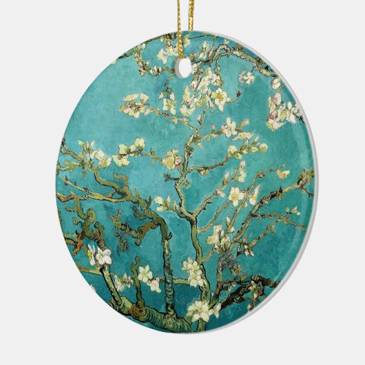 Blühende Almond Tree Van Gogh Keramikornament (Links)